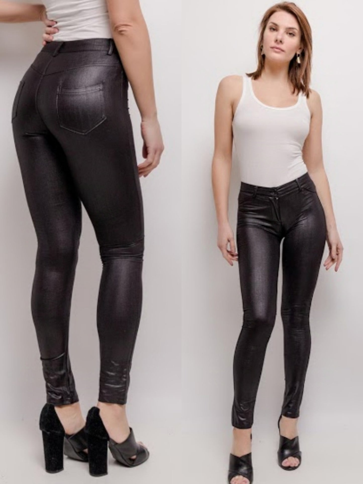 Leggings simili cuir